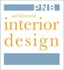 A logo for pnb architectural interior design