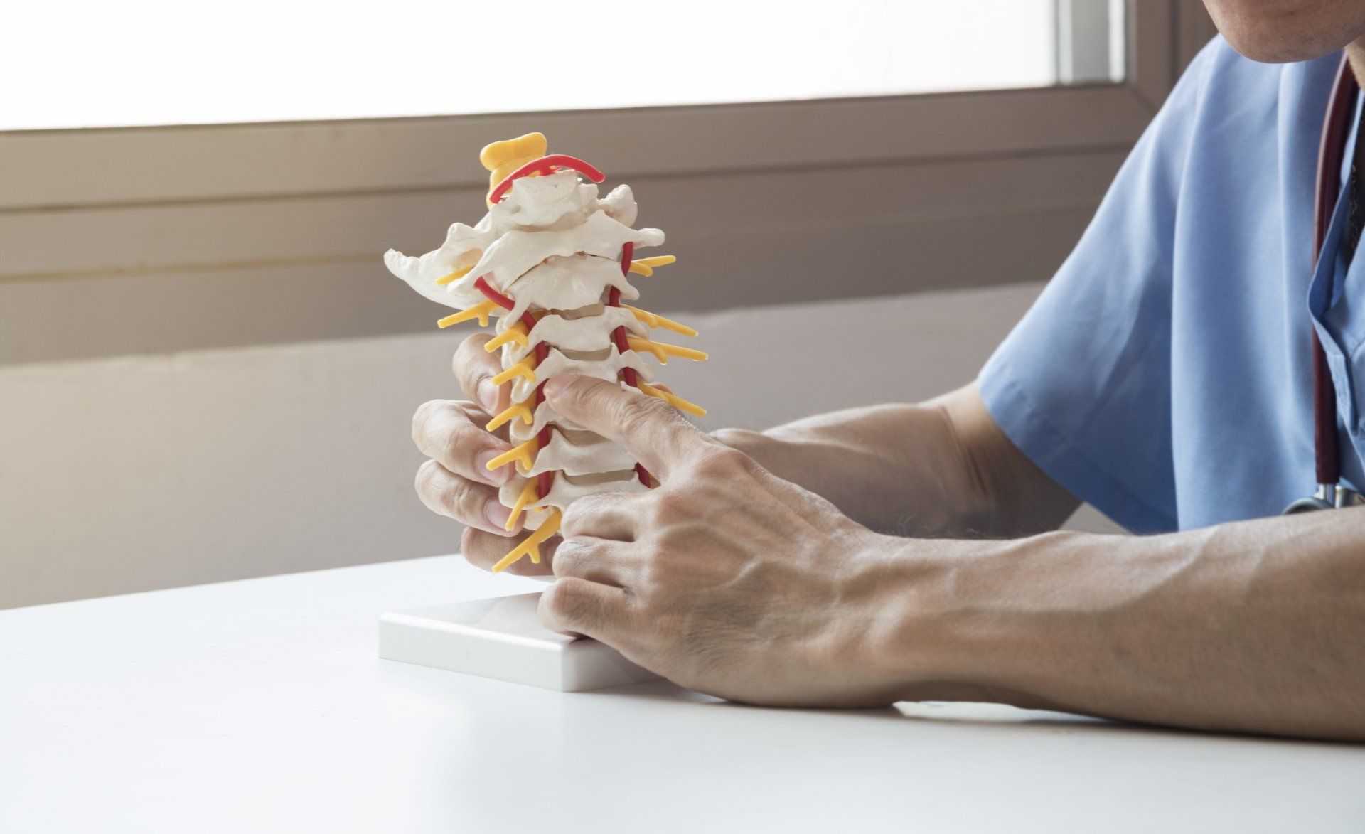 Spinal Examination — Chiropractic Care in Manahawkin, NJ