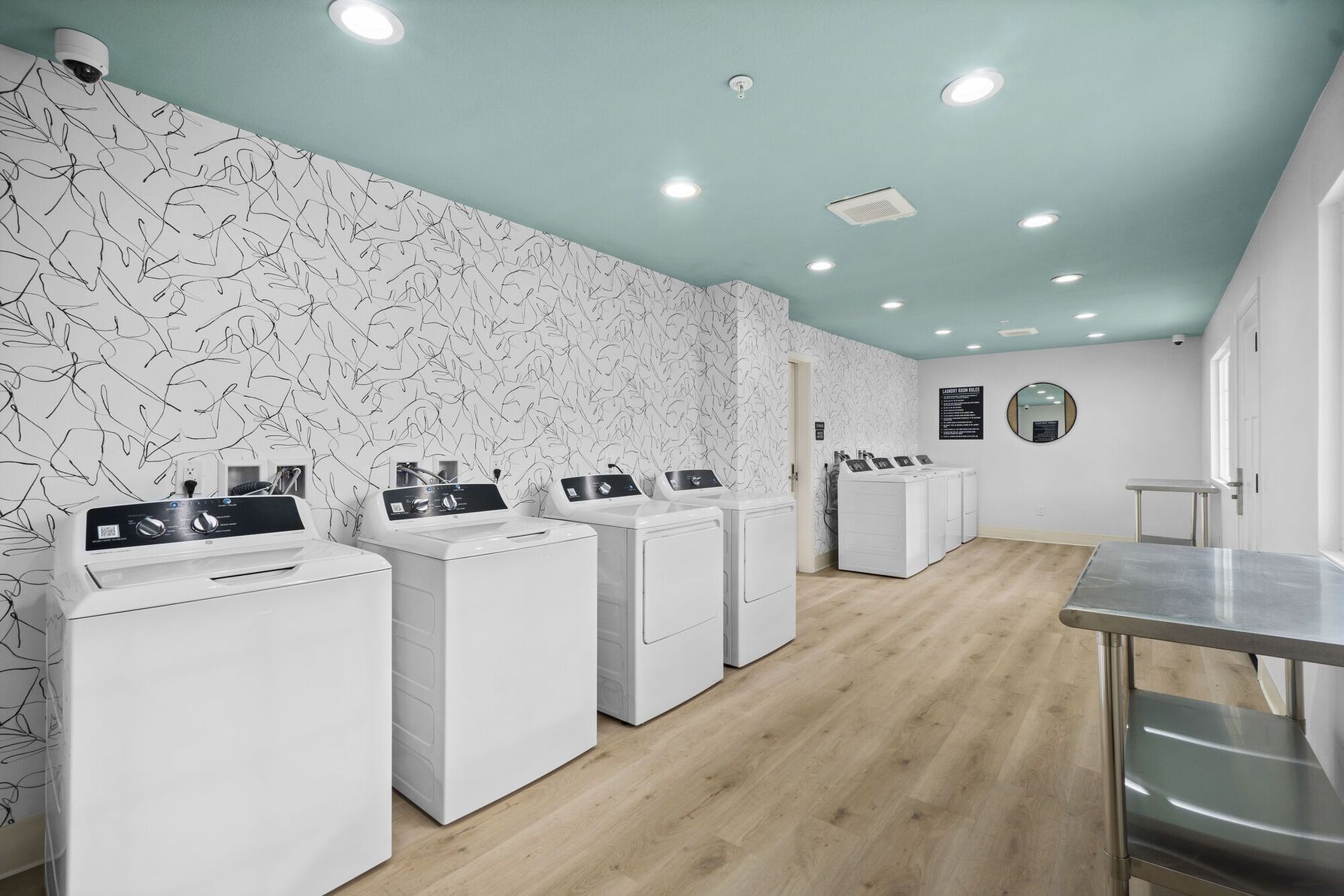 Photo of the laundry room