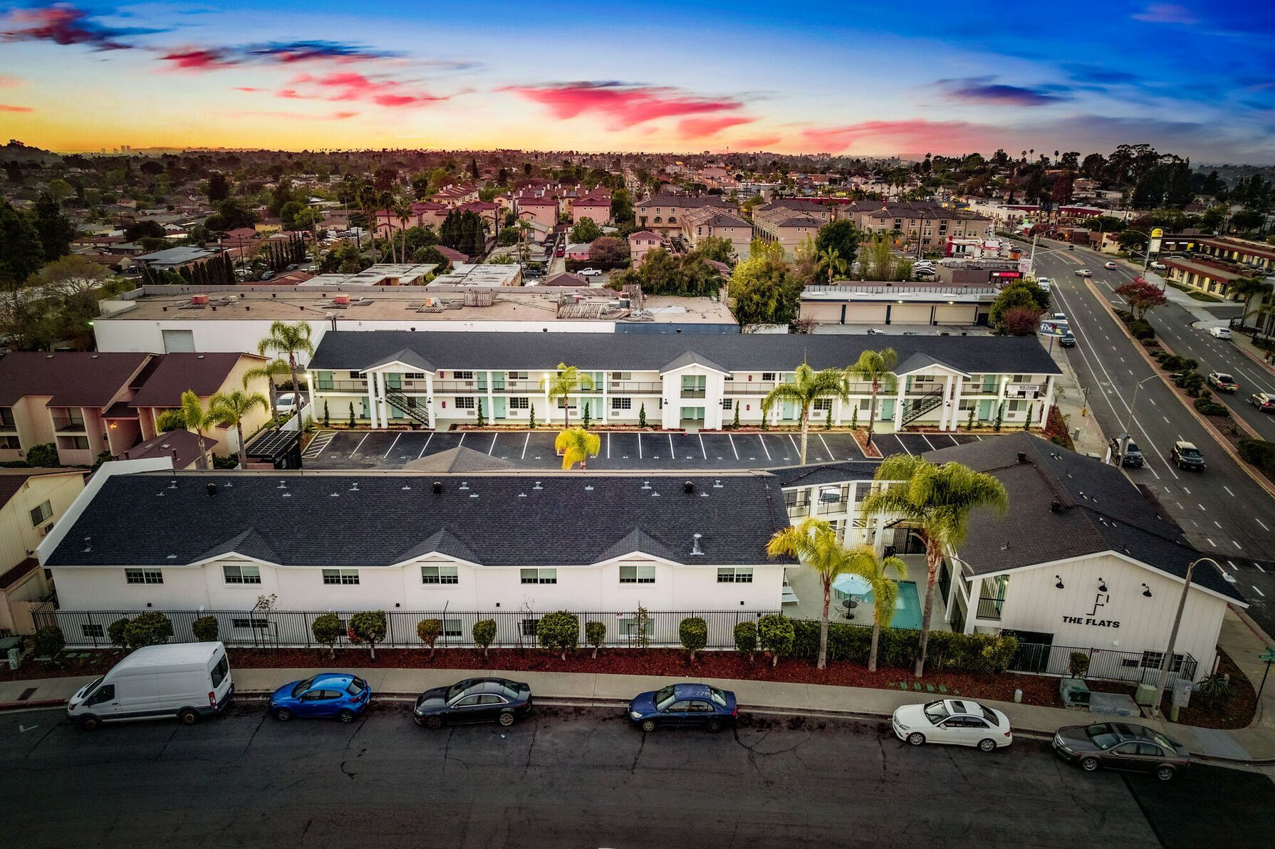 Photo of the community, seen from above