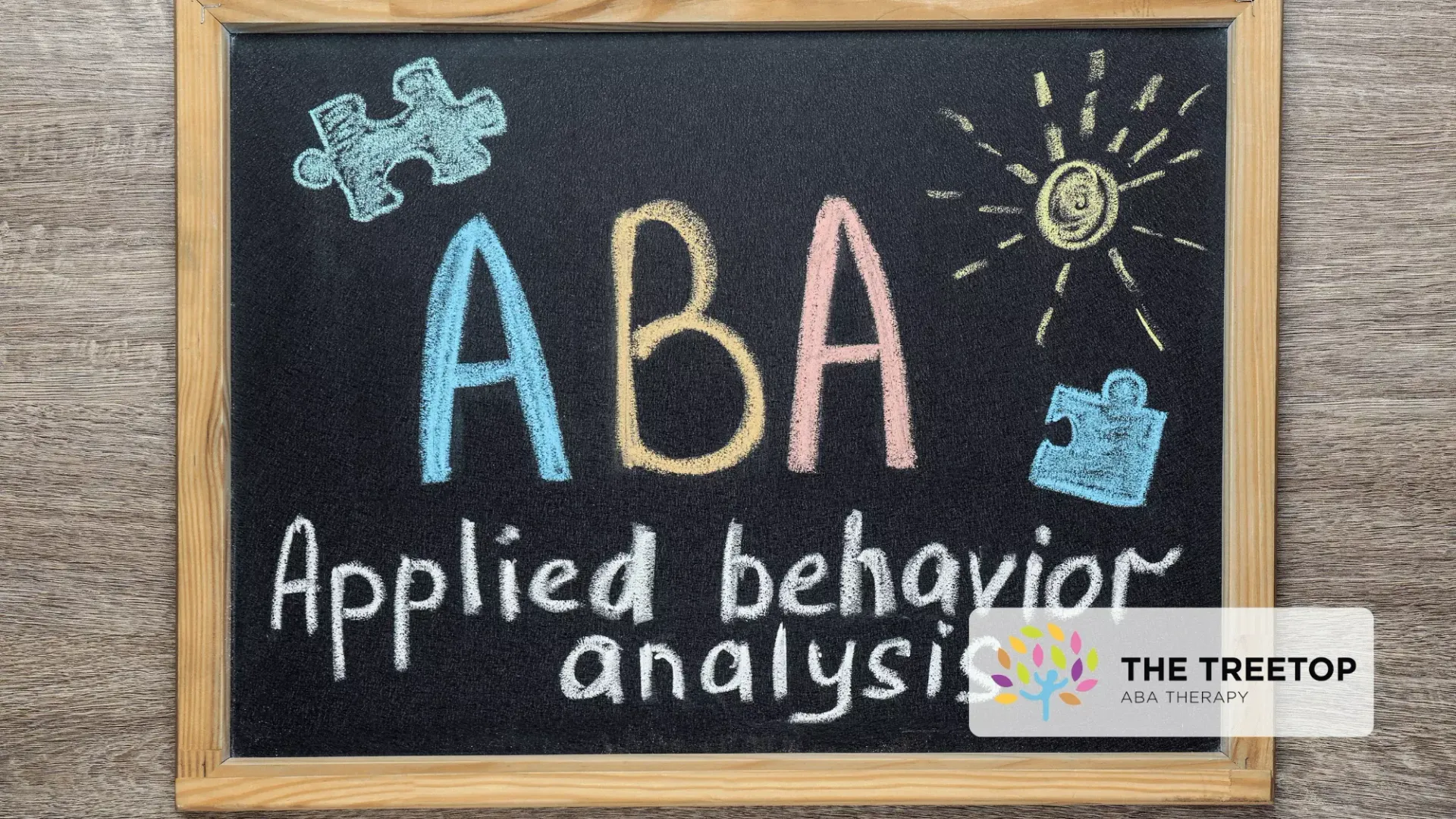 Chalkboard with the text