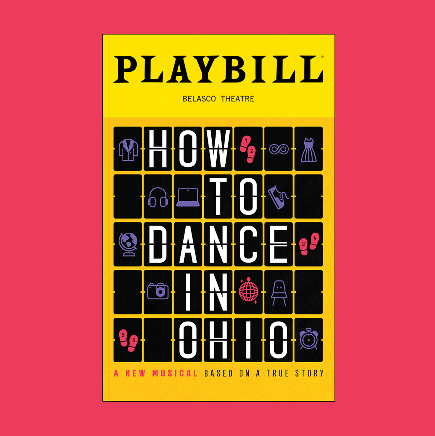 a sign that says `` how to dance in ohio '' on a yellow background .