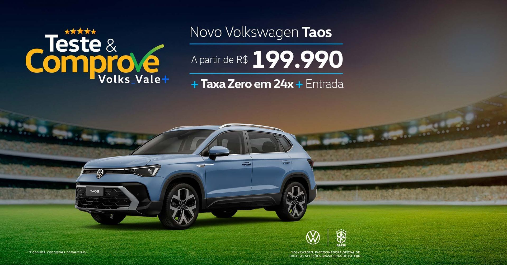 TAOS TESTE E COMPROVE