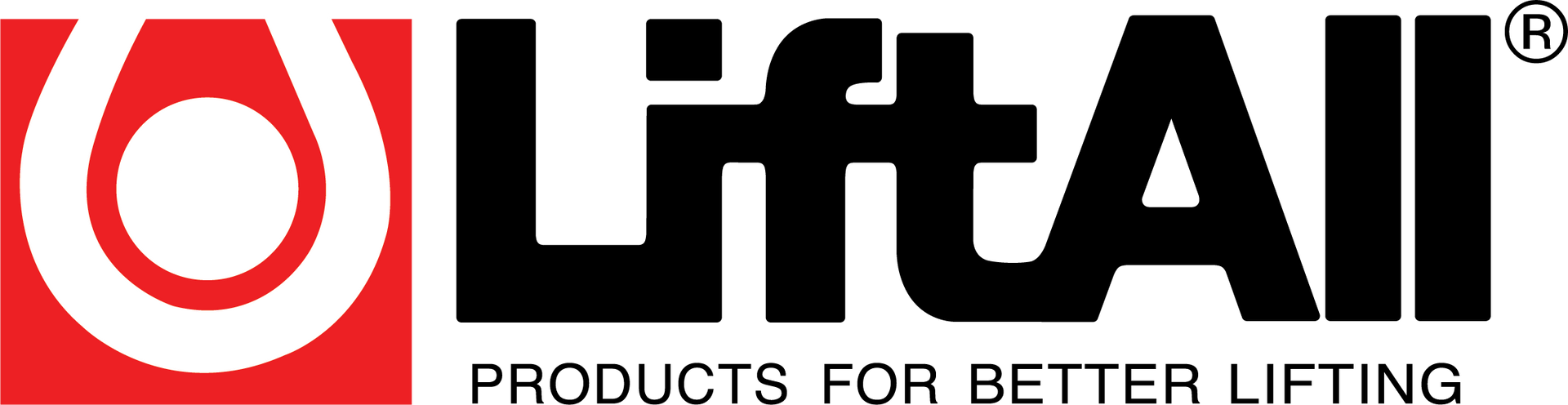A logo for liftall products for better lifting