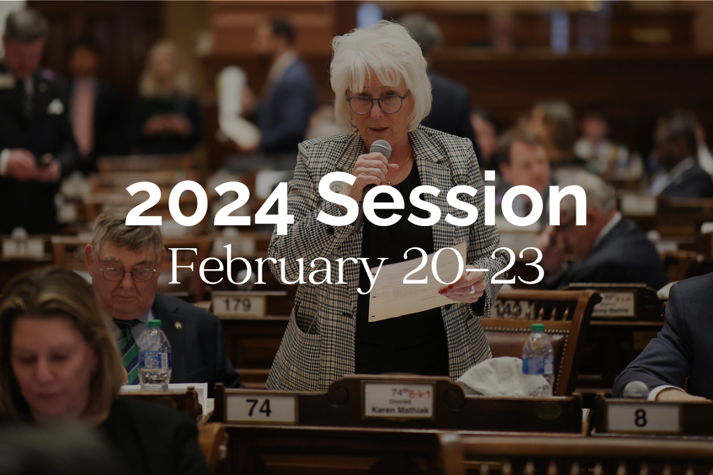 2024 house session february 20-23