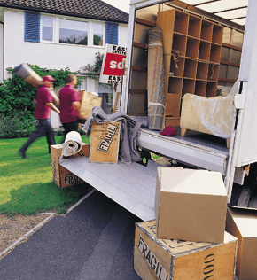 For house clearances in East Sussex call All Bought & Cleared A house being cleared