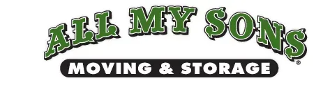 The logo for all my sons moving and storage