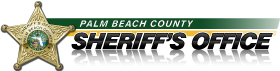 The logo for the palm beach county sheriff 's office