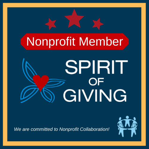 A nonprofit member of the spirit of giving is committed to nonprofit collaboration.