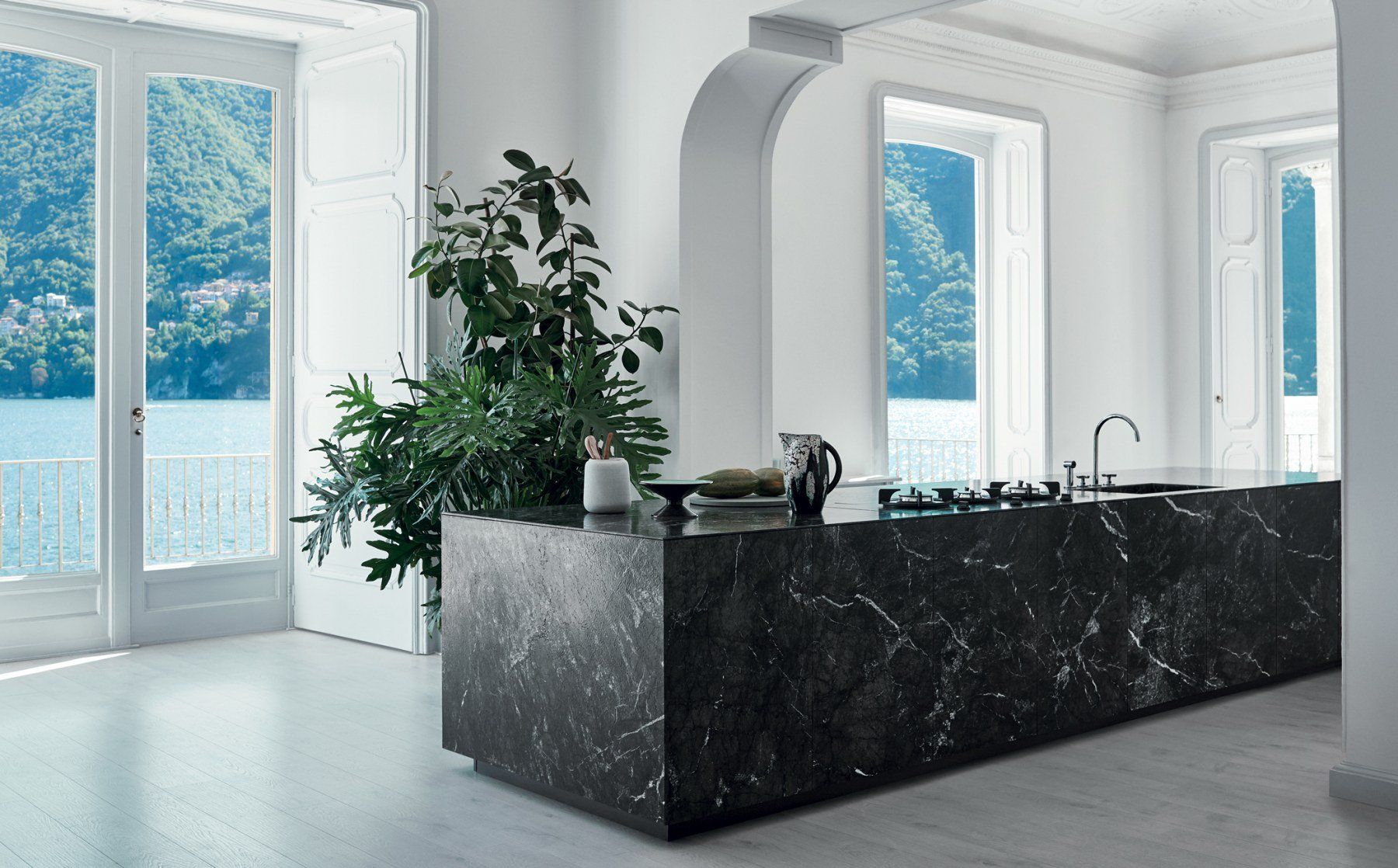 penisola di una cucina