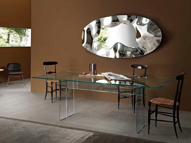 tavolo in vetro moderno