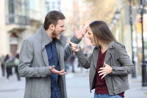 Angry Couple Arguing in the Street — Greensboro, N.C — Merlin Centre For Hypnosis & Enlightenment