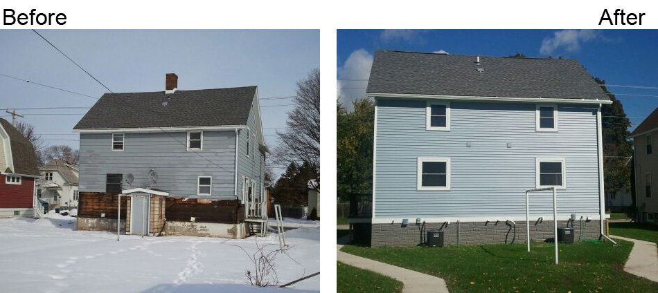 Before And After Service— Bellevue, WI — Energy Services
