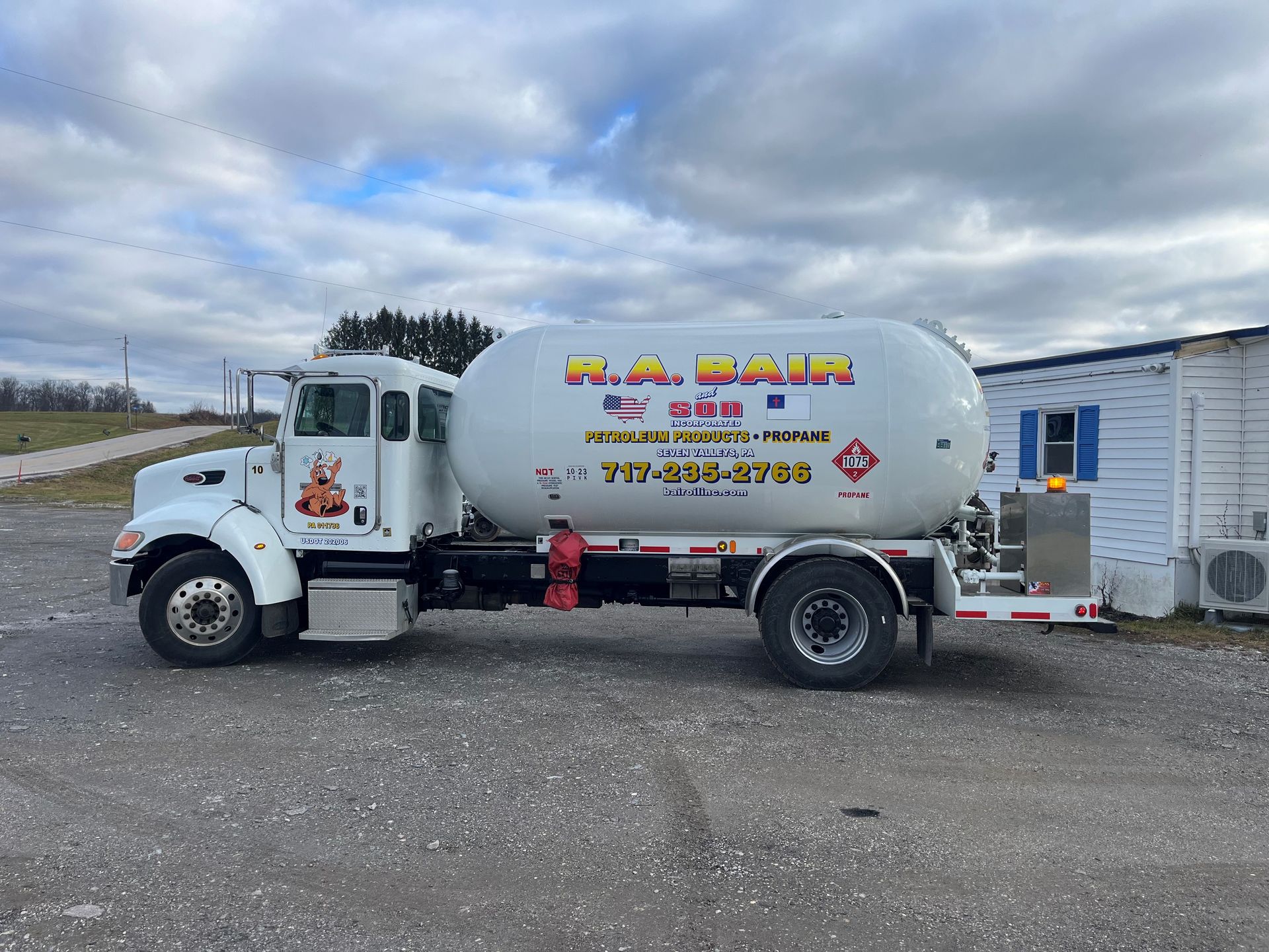 Propane delivery York PA Seven Valleys, PA RA Bair & Son Oil Service Inc