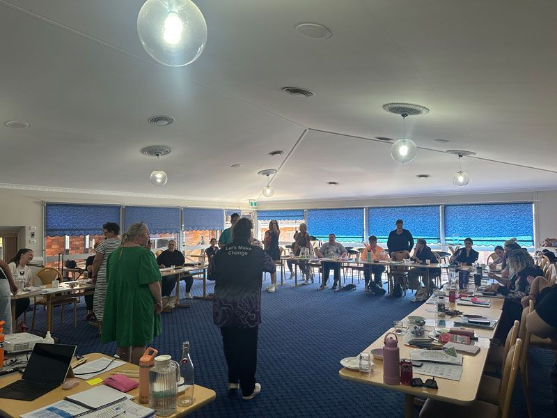 Training at the function center and Taronga Western Plains Zoo