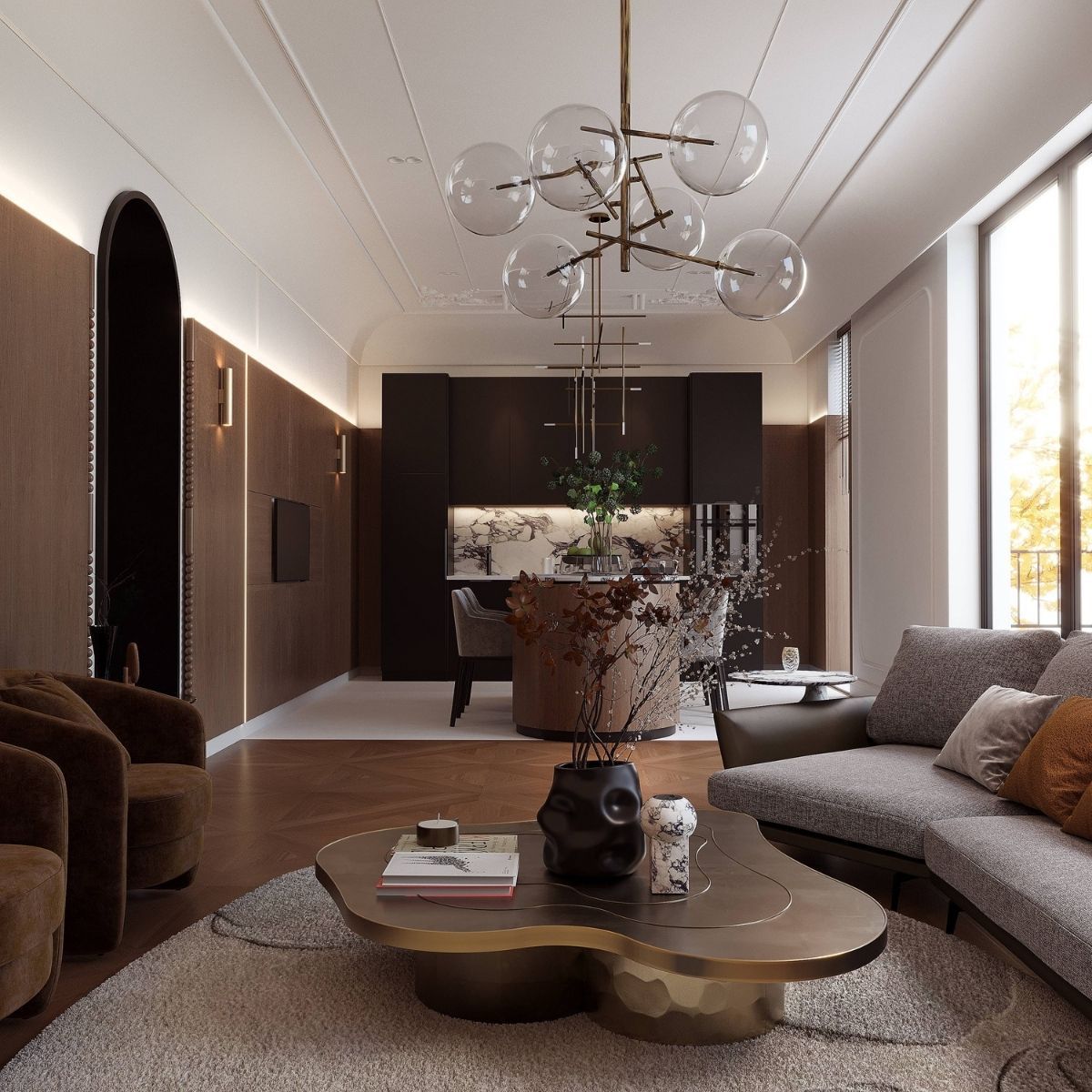 Avala Arhi, Dizajn Enterijera, Projekat 10, Beograd, Vrčin. Elegantno dizajniran prostor.