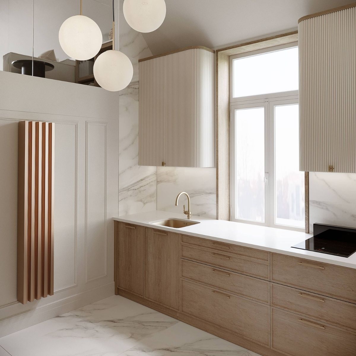 Avala Arhi, Dizajn Enterijera, Projekat 11, Beč, Austrija. Elegantno uređeno kupatilo.