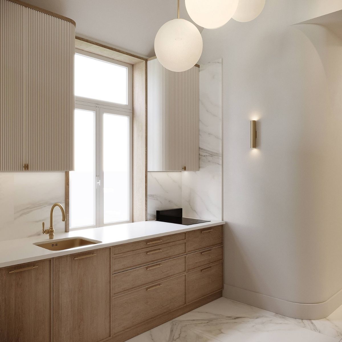 Avala Arhi, Dizajn Enterijera, Projekat 11, Beč, Austrija. Elegantno uređeno kupatilo.