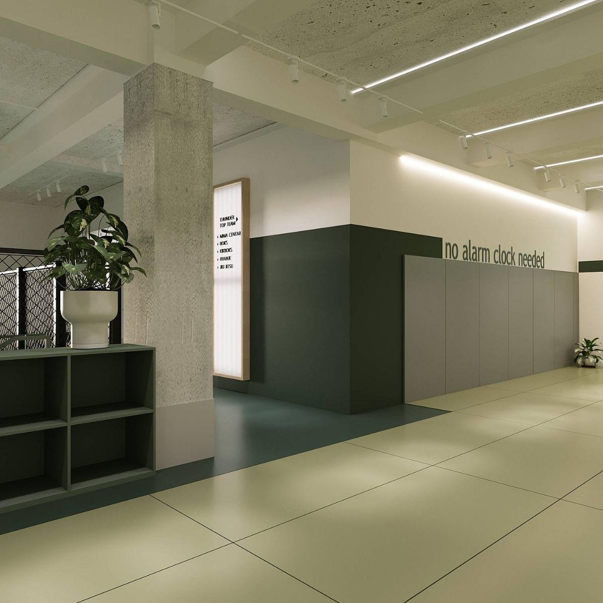 Avala Arhi, Dizajn Enterijera, Projekat 12, Poslovno - komercijalni dizajn, Novi Beograd. Elegantno uređen hodnik.