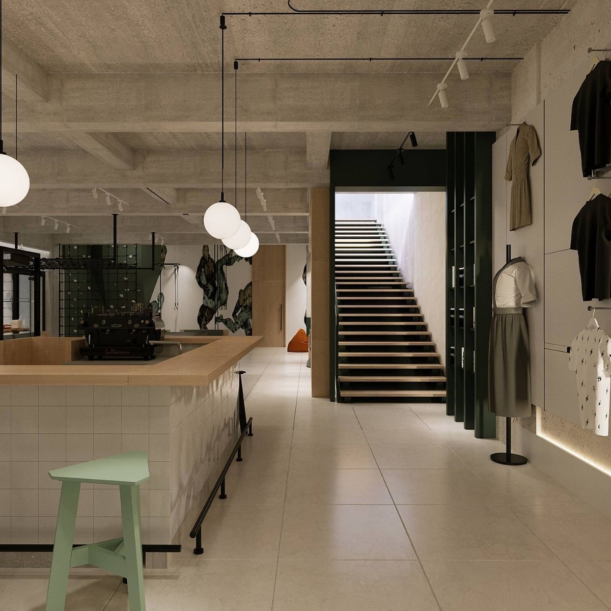 Avala Arhi, Dizajn Enterijera, Projekat 12, Poslovno - komercijalni dizajn, Novi Beograd.  Elegantno dizajniran komercijalni prostor.