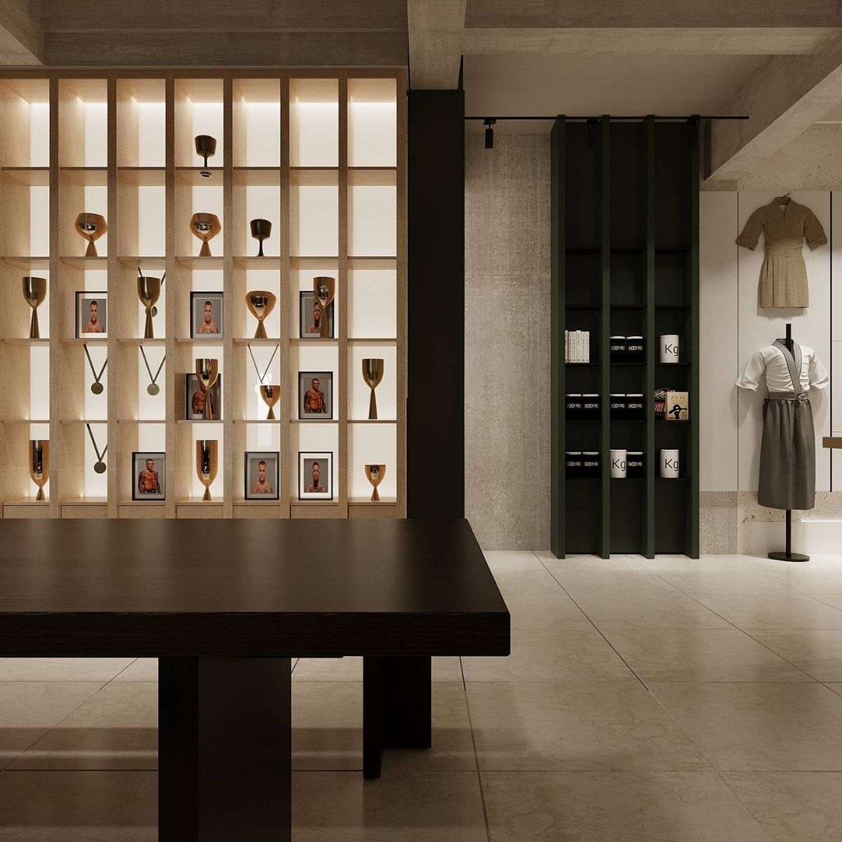 Avala Arhi, Dizajn Enterijera, Projekat 12, Poslovno - komercijalni dizajn, Novi Beograd.  Elegantno dizajniran komercijalni prostor.