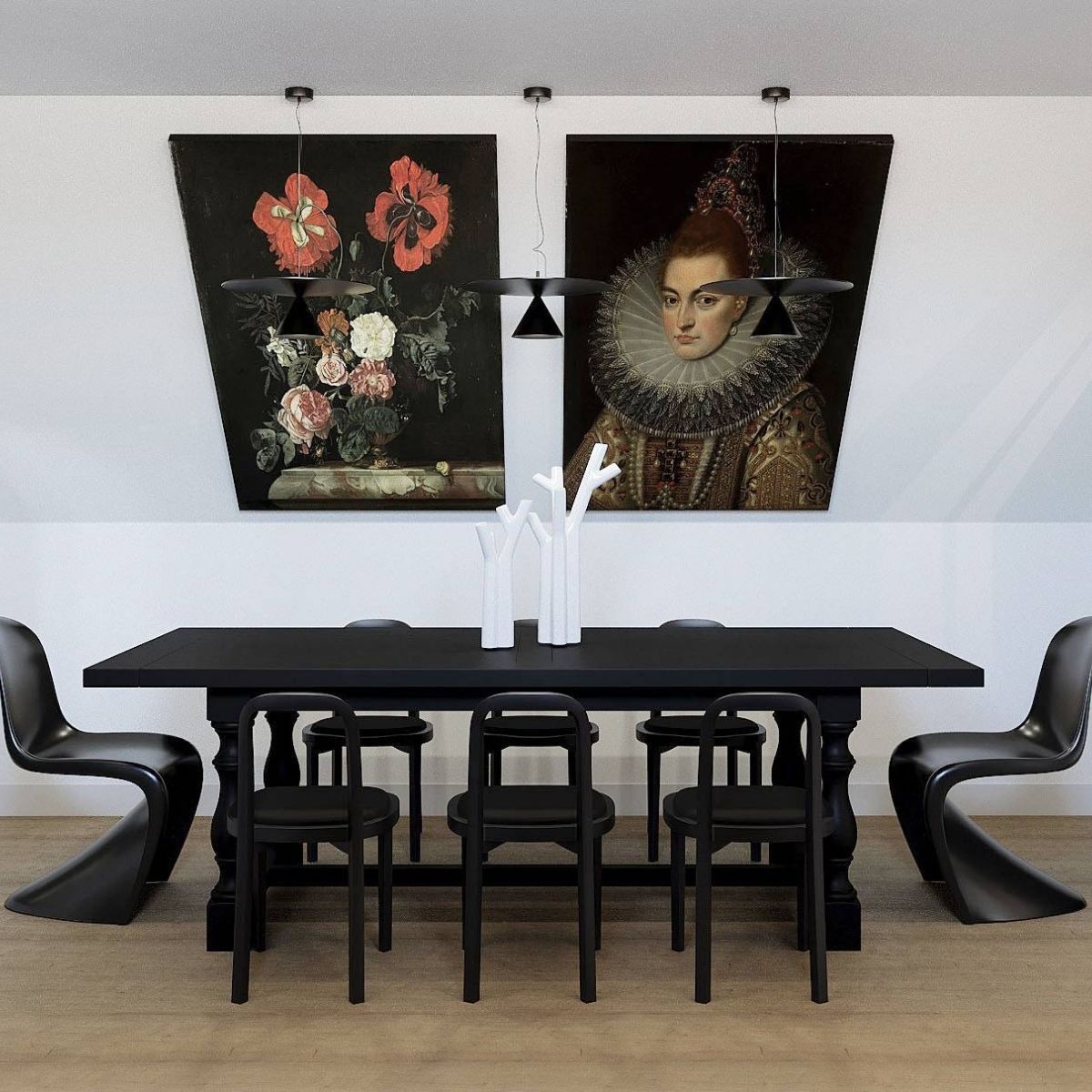 Avala Arhi, Dizajn Enterijera, Projekat 3, Stara Pazova. Elegantno uređena trpezarija.