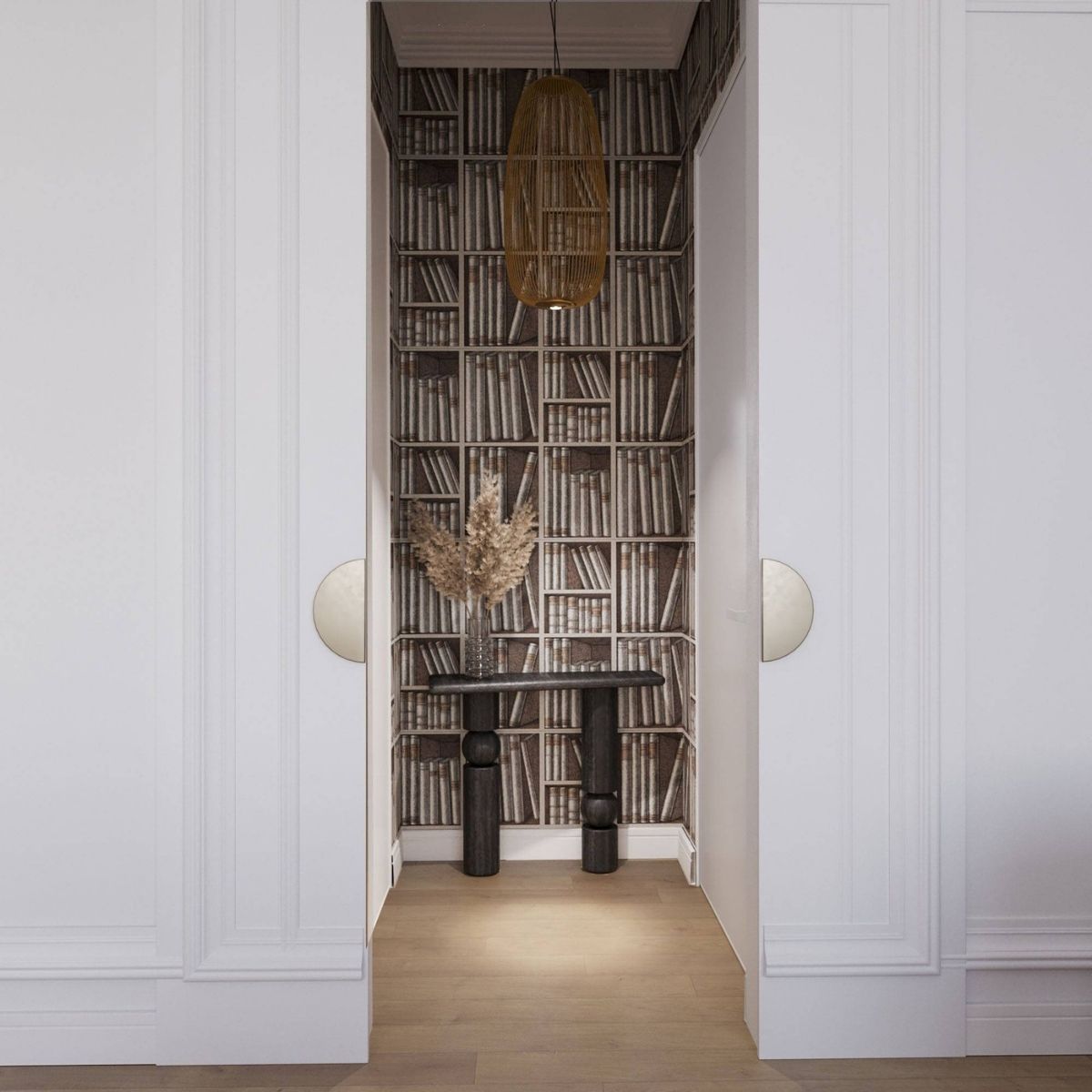 Avala Arhi, Dizajn Enterijera, Projekat 5, Beograd, Kalemegdan. Elegantno uređen hodnik.