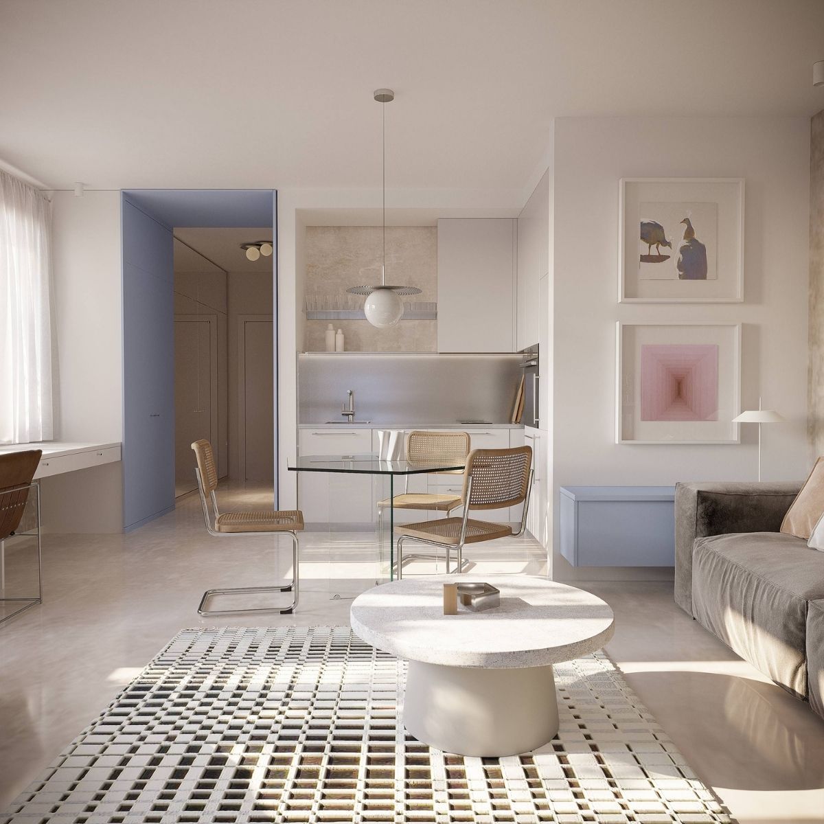 Avala Arhi, Dizajn Enterijera, Projekat 6, Beograd, Voždovac. Elegantno dizajniran prostor.