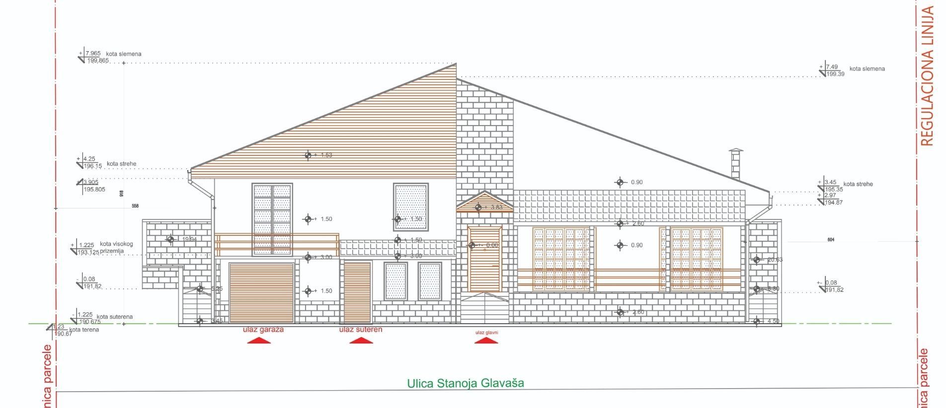 Arhitektura Projekat 2 Beograd Vrčin