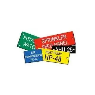 Engraved labels | Brisbane, QLD | Rivercity Locksmiths