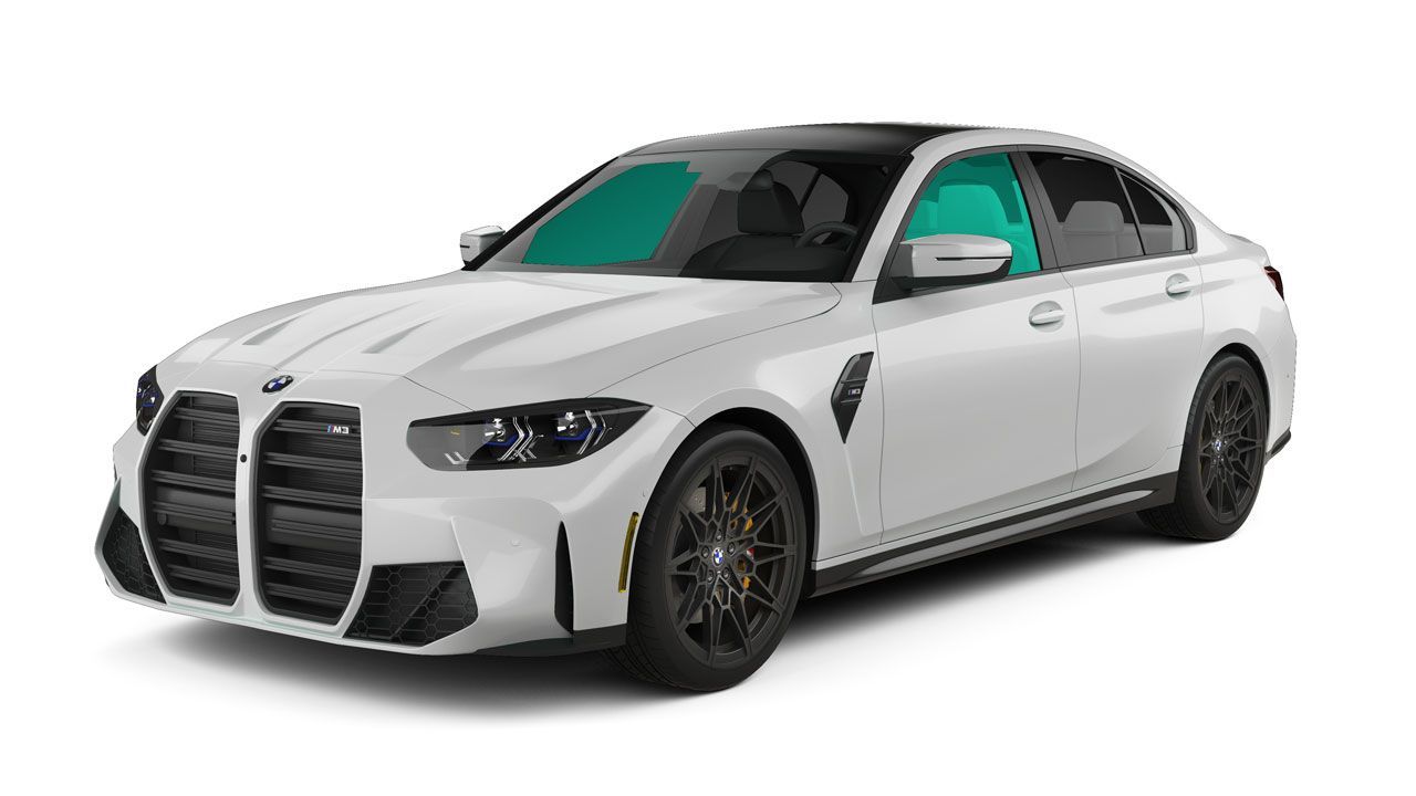 BMW M3 Front Two Windows