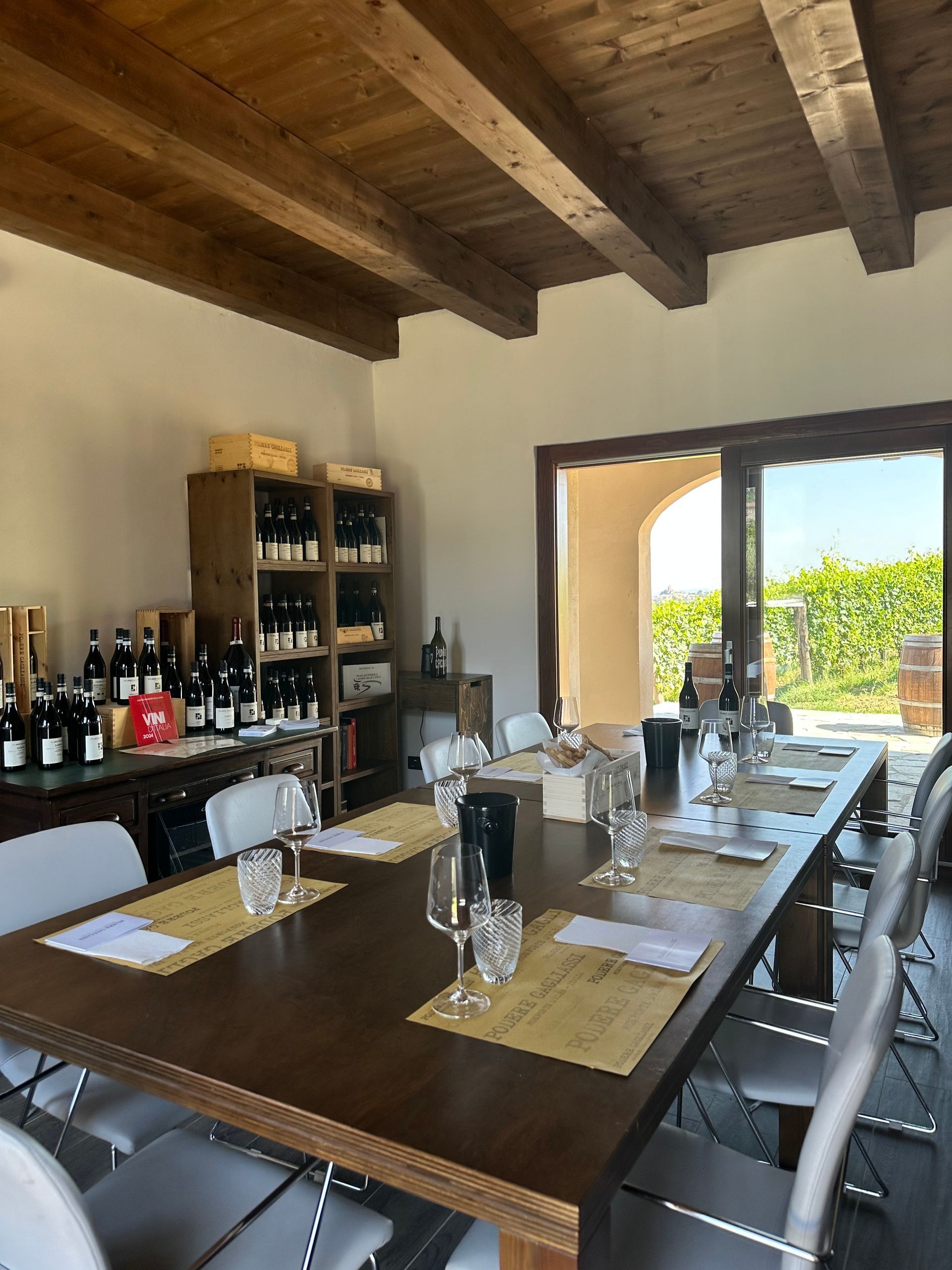 Sala Degustazione Podere Gagliassi