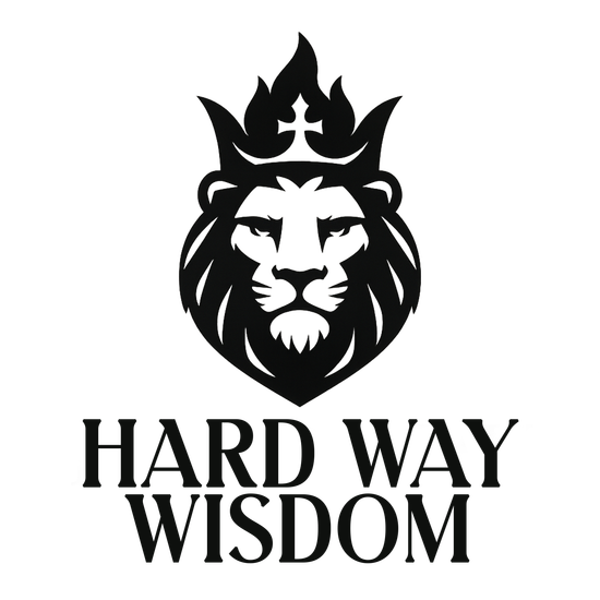 Lion's head wearing crown, 