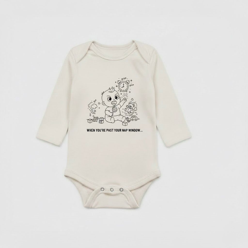 Nap window - white, cream