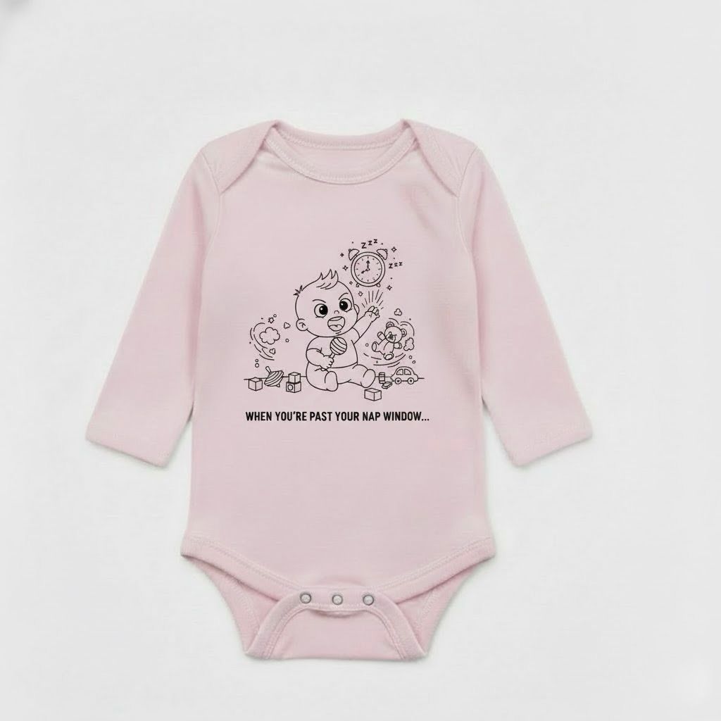 Nap window - blue, pink