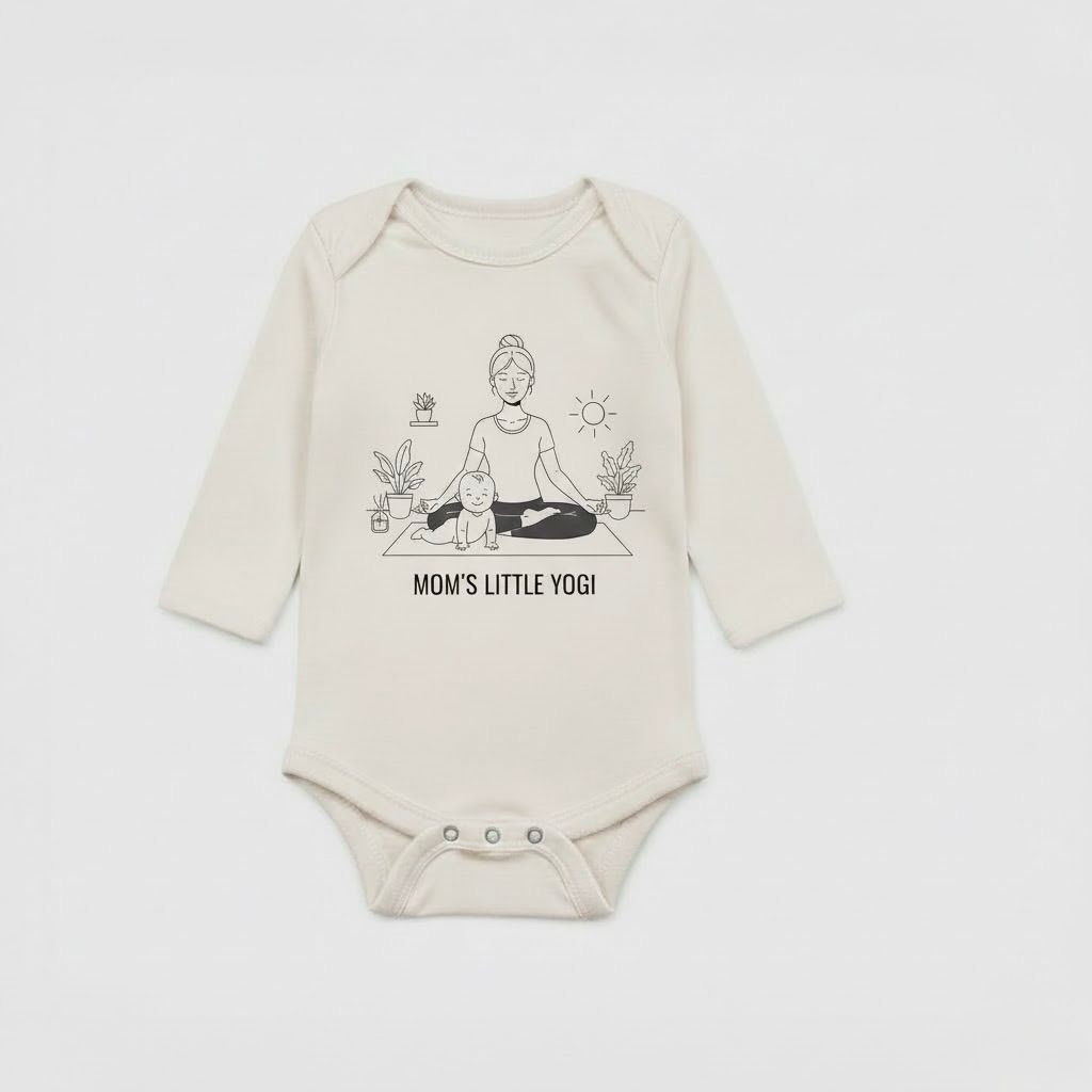 Mom's little yogi - cream