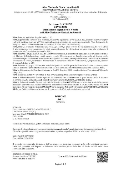 Documento legale con testo relativo a un caso giudiziario, stampato su carta bianca.