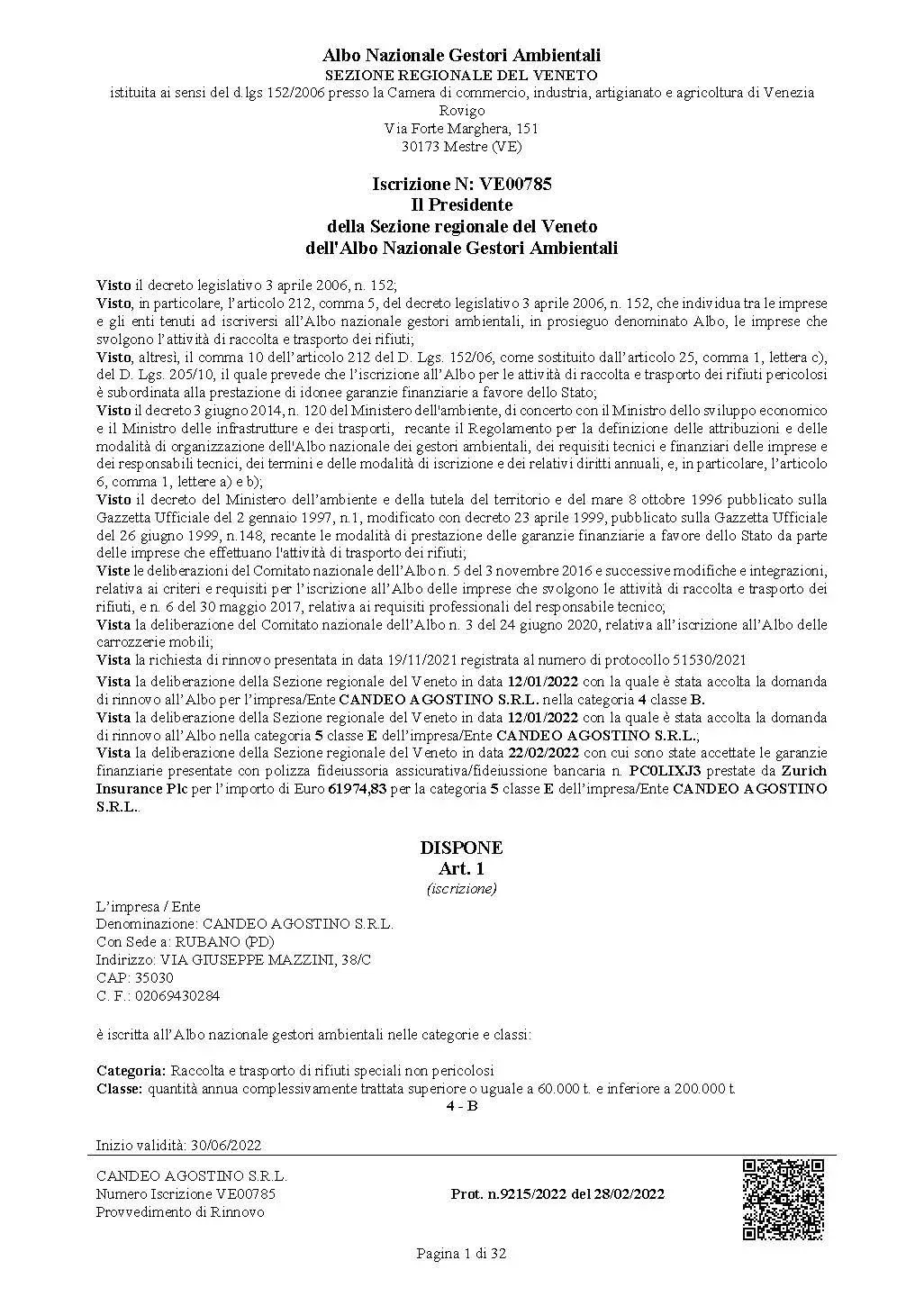 Documento intitolato 