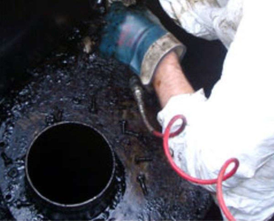 Intervento di spurgo