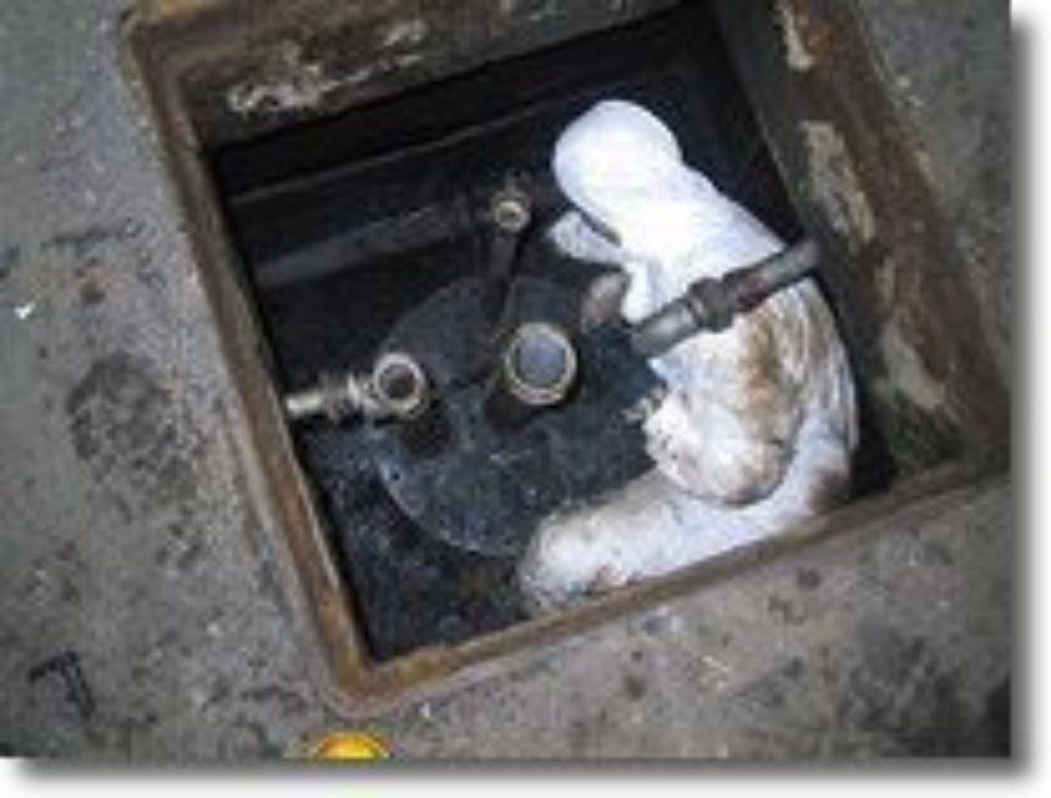 Intervento su cisterna