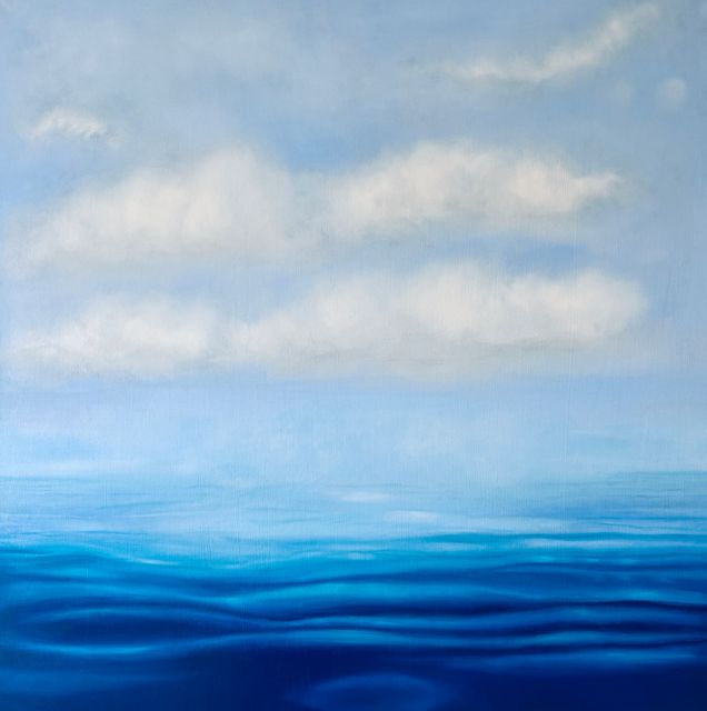 SOPHIA-LYNCH-SKY-SEA-OMBRE-RENAISSANCE-MINIMAL-SEASCAPE-PAINTING-BLUE