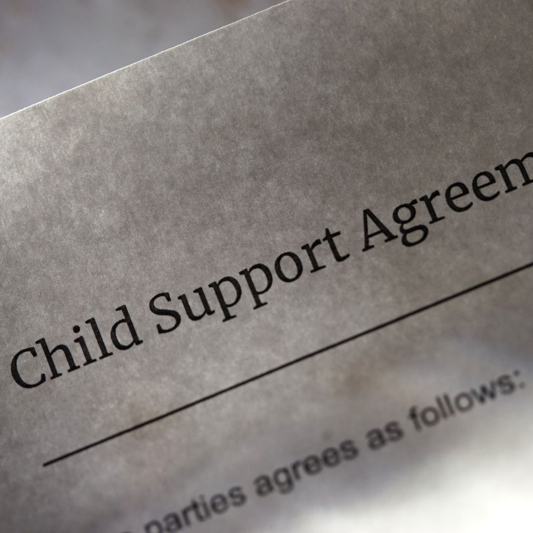 a paper with the title Child Support Agreement