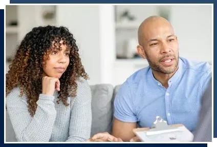 couple undergoing divorce