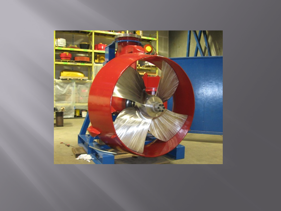 Z-Drive Nozzle and Propeller