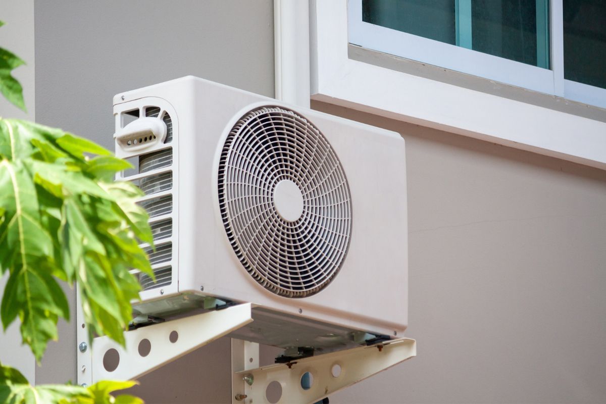 Improper AC Placement Outside