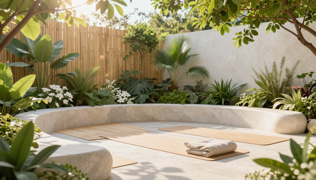 Concept van vitaliteit en gezondheid met natuurlijke elementen