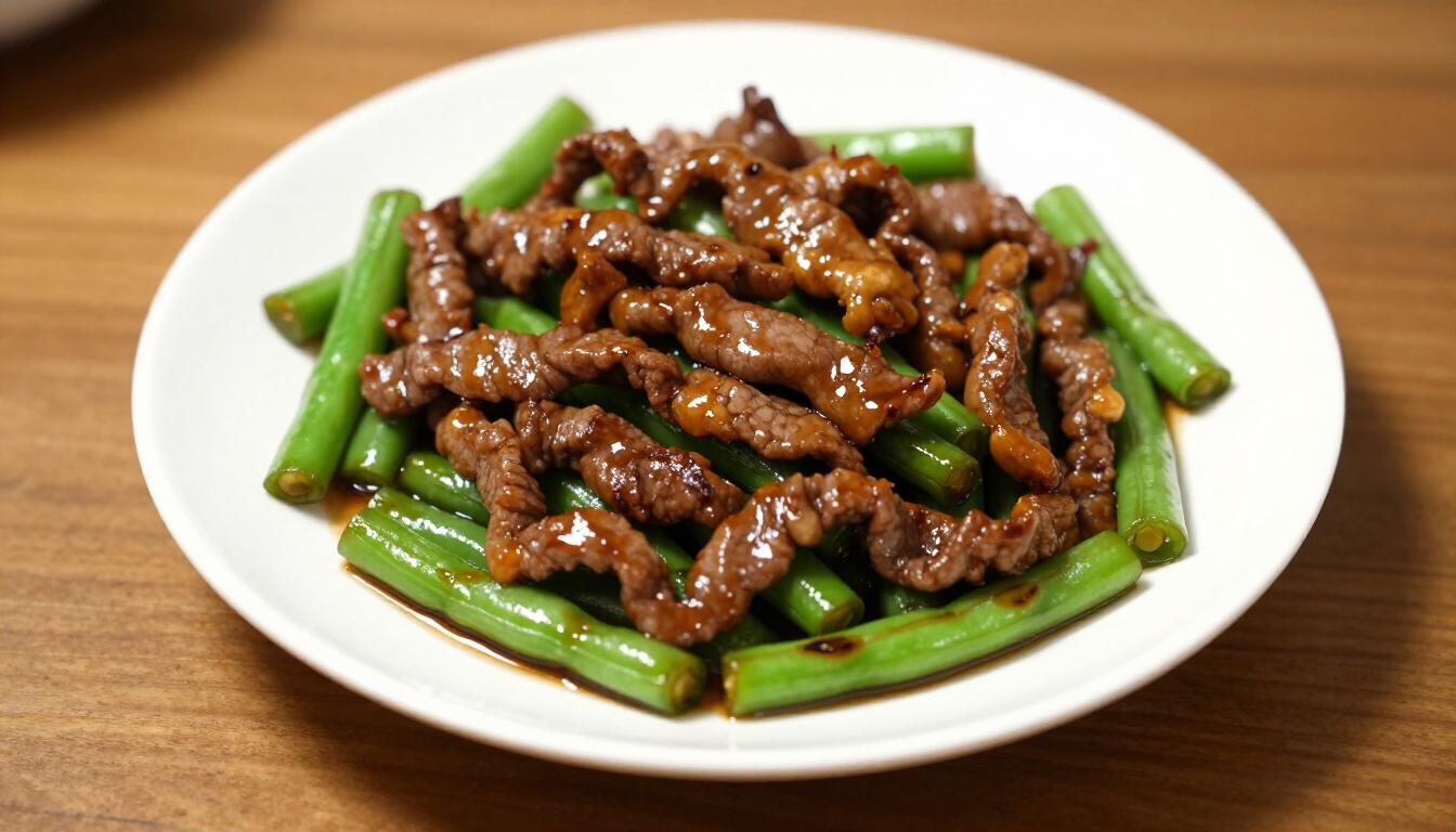 Gezonde biefstukpuntjes maaltijd