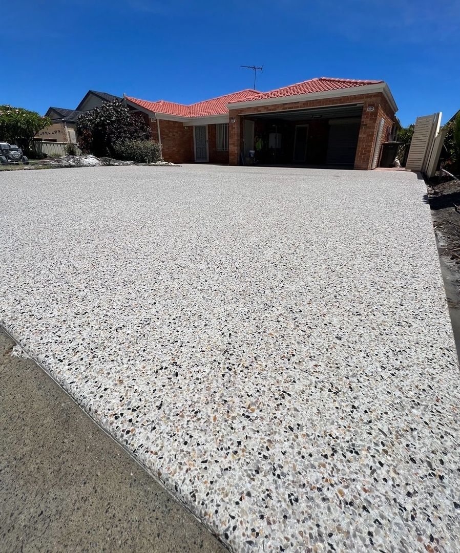 Decorative Concrete Garage