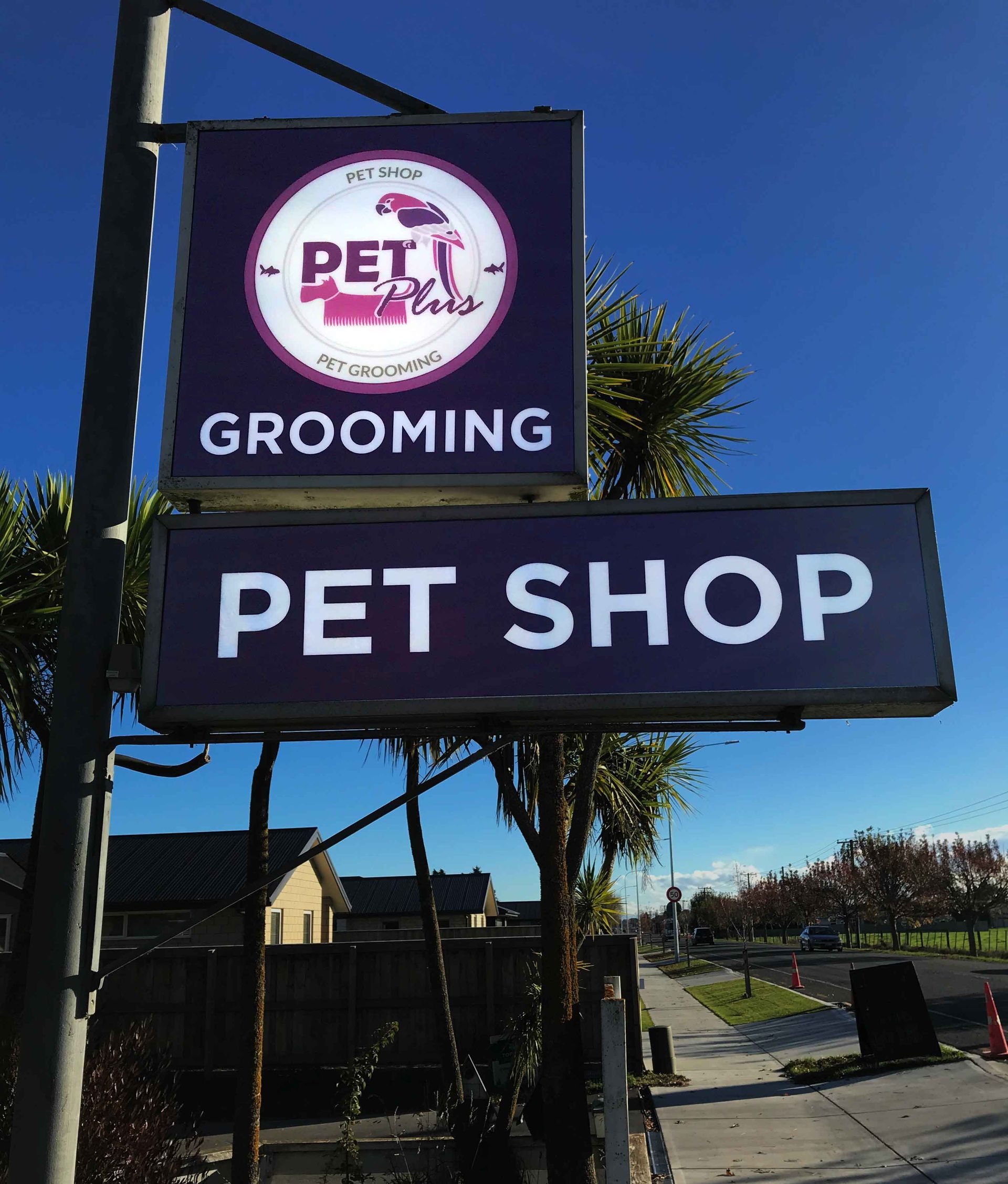 Pet Shop Light Up Sign