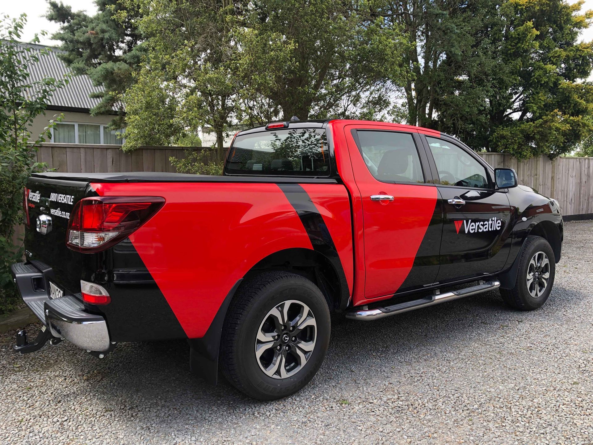 Ute Advertising wrap christchurch